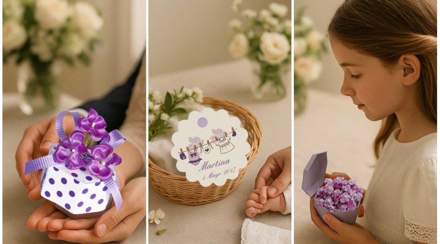 6 detalles para bodas, bautizos y comuniones que enamorarán a tus invitados